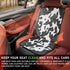 2 Pockets(2 Pack) Siivton Car Seat Protector for Child Car Seat,Waterproof Car Seat Cover with Thick Padding, Non-Slip