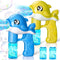 JOYIN 2 Bubble Guns Kit - Whale Automatic Bubble Maker with 4 Solutions for Kids, Bubble Blower for Summer Fun