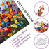Butterfly Puzzles for Adults 1000 Pieces - Colorful Flower Art Painting Garden Puzzle, Challenging