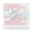 American Baby Company Heavenly Soft Chenille Sherpa Security Blanket, Pink, 14" X 14", Cozy for Boys and Girls
