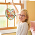 140+ 5+ Melissa & Doug Stained Glass Made Easy Activity Kit: Butterfly - Stickers Kids Sticker Stained Glass Craft Kit;
