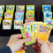 Toy Vault Trading Card Sorting Trays, 3-Pack 15-Slot Black Card Tray Organizer for CCG Games
