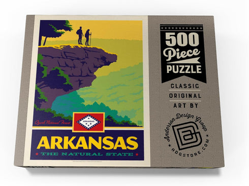 MyPuzzle Arkansas: The Natural State - Premium 500 Piece Jigsaw Puzzle for Adults