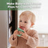 Haakaa Baby Feeder & Baby Popsicle MoldsBlush + Pea Green