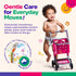 6, 35+ lbsBaby 68Count Happy Hues Go-Getters Disposable Diapers Size Diapers with Shea Butter, Wetness Indicator,Leak