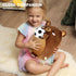 Onsoyours 14 Inch Football Bear Plush Toy, Soft Kawaii Soccer Ball Bear Stuffed Animal Gift