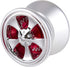 Duncan Toys Metal Racer Yo-Yo, Aluminum Advanced Level Yo-Yo with Racer Caps and SG Sticker Response in Red