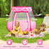 1 Princess Castle Girls Play Tent with Rug Pop Up Play Tent for Toddlers Kids DISHIO Playhouse Toys for Year Old