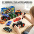 TOPMVP 8 Pack Set, 4 3 4 5 6 7 8 Monster Trucks & Die-cast Metal Cars Toy Powered Push and Go Battle Vehicles, DIY