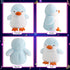 12'' Glow Guards Musical Light up Penguin Stuffed Animal,Soft Penguin Plush Toy with LED Night Lights &Nursery