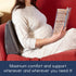 Hiccapop Pregnancy Pillow Wedge for Belly Support | Maternity Wedge Pillow | Belly Wedge Pillow | Pregnancy Wedge