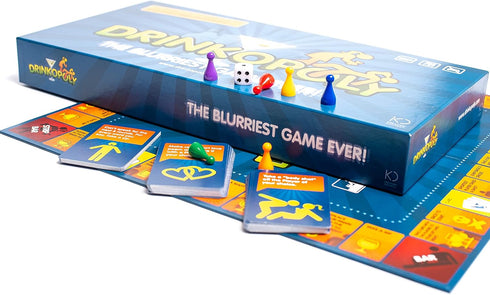 Fun Drinking Game for Game Night | Hilarious Interactive Board Game for Adults | Ages 21+ | 1-6 Players | 60 Minutes