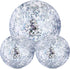 Hsei 3 Pcs Inflatable Beach Ball, 16 Inch Glitter Summer Swimming Pool Balls for Beach Wedding Outdoor Party Favor