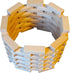 Magz Magnetic Wooden Bricks - 40 Piece Building and Stacking Set with Magnetized Natural Wood Blocks
