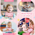 Accmor Waterproof Toddler Bibs - Mess-Free Feeding for Boys and Girls