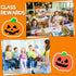 36 Pcs Halloween Pumpkin Erasers, Mini Novelty Pencil Erasers for Kids, Party Favors, Holiday Gift