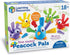 Learning Resources Fine Motor Peacock Pals - 5 Pieces, Toddler Learning Toys for Ages 18+ Months