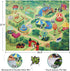 BOLZRA Playset, 3-5, 22Pcs Safari Animals Figures with Activity Play Mat & Storage Box, Realistic Plastic Jumbo Jungle