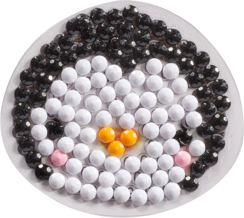 Buddies-20 Packaged, Packs Kid's Birthday Party Diamond Gem Painting Craft Favor Kits- Zoo Individually All-in-One