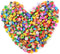 300 Pieces Mini Animal Fruit Erasers for Kids, Bulk Small Pencil Erasers for Classroom Rewards, Party Favors, Gift