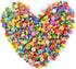300 Pieces Mini Animal Fruit Erasers for Kids, Bulk Small Pencil Erasers for Classroom Rewards, Party Favors, Gift