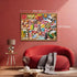 1000 BenBen Puzzles for Adults Pieces, Spring Picnic Jigsaw Puzzles with Patterns on Back, Challenging Puzzles