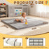 Yozoia 50 50, Tummy Baby Play Mat x Thick Baby Play Mat for Floor, Ultra Soft Playpen Mat, Machine Washable Time Foam
