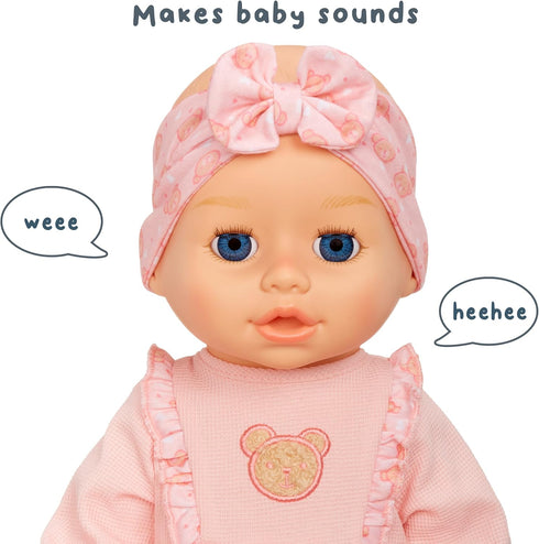 Baby Born Learn to Walk Baby Doll Annabell - Realistic Features for Kids Ages 3+, Walks, Crawls, Sits
