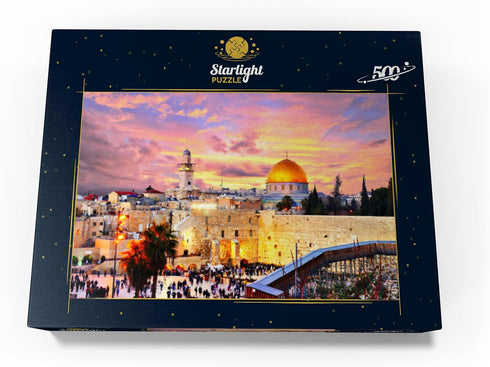MyPuzzle 500 Piece Jigsaw Puzzle for Adults, Skyline of The Old City at The Western Wall and The Temple Mount