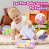 6 12 6 9 12 18 usrela Baby Toys to Months - Tissue Box Toy, Tissue Learning Toys with Alphabet Number Color Sound, Baby