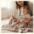 6-Layer 43" 43",Leaf Muslin Baby Blanket Made with Organic Cotton - Nature Inspired Pattern,Swaddle & Crib Quilt, x