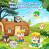 Set, (100 Matchtiles Magnetic Blocks with Animals, Magnetic Building Blocks Magnet Cube Toys Stacking, Build Forest
