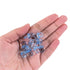 Super Z Outlet Mini Acrylic Baby Pacifiers for Baby Shower Decorations, 144 Pieces (Blue)