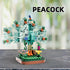900 Apostrophe Games Majestic Birds Model Building Block Kit - Pieces - Six Unique Bird Models for Kids and Adults