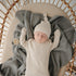 2-Pack 192 Count 28"x 52" mushie Extra Soft Muslin Fitted Crib Sheet | Thread | (Blush/Fog)