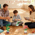 USVillGO 3 Set, Poinsettia-Pink (1576PCS) Botanicals Bonsai Flowers Building Blocks Lucky Bamboo-Red Orchid Artificial