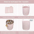XUANGUO Cotton Rope Laundry Basket Hamper for Girls Kids Baby Nursery Hamper Bin Woven Storage Basket for Living Room
