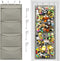 Honeyera Storage for Stuffed Animals, Over Door Organizer for Baby Accessories and Toy Plush Storage (Gray)