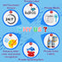 Magic Water Elf Toy Kit - Aqua Fairy Water Gel Kit with 20 Magic Gels & 10 Sea Creature Molds for Kids Arts & Crafts