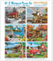 Bits and Pieces 6-in-1 Jigsaw Multi-Pack - 300, 500, and 1000 Piece Puzzles for Adults by Alan Giana