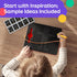 Magnetic Drawing Board for Toddlers & Kids - Toddler Doodle & Sketch Toys, Includes Magnet Stylus Pen and Beads for