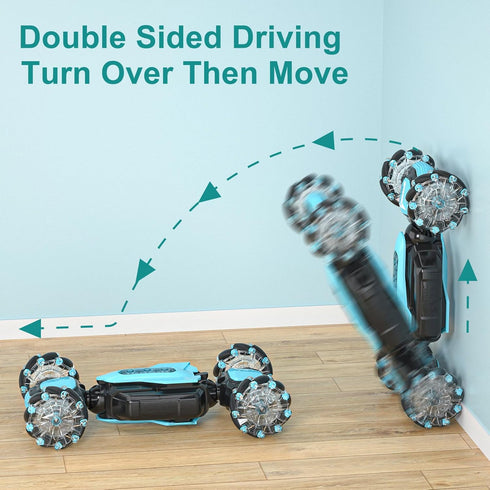 Gesture Sensing RC Stunt Car, Remote Control 360° Rotating 4WD 2.4Ghz Cars for Boys 4-7, Birthday Present for Age 8-12