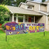Back to The 90s Theme Party Banner Sign Decorations, Retro 90's Hip Hop Graffiti Backdrop for Birthday Party