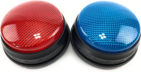 Matty's Toy Stop Lights & Sounds Electronic Game Answer Buzzer and Countdown Timer Gift Set, 2 Pack