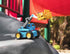 7-Inch 3+ Driven by Battat Telehandler Forklift Toy with Lights & Sounds, Movable Parts, Construction Vehicle for Boys