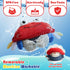 18 Tummy Baby Toys Months - Crawling Crab Time Toy with Musical Dancing Walking Bouncing Learning, Toddler Sensory