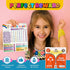 UpBrands 12 Pack YELLOW 7-Inch Zipper Bracelets - Fidget Party Favors for Kids, Bulk Anxiety Bracelets
