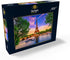 MyPuzzle Premium 1000 Piece Jigsaw Puzzle: The Eiffel Tower and Seine River at Sunset in Paris, France