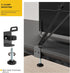 IMtKotW TV Safety Straps Furniture and TV Wall Anchors and Punch-Free Clamp Straps for Baby Proofing, VESA Mounting
