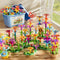 TEMI 138 PCS Educational STEM Toy and Preschool Garden Play Set for Kids Age 3-7 - Flower Stacking Toys